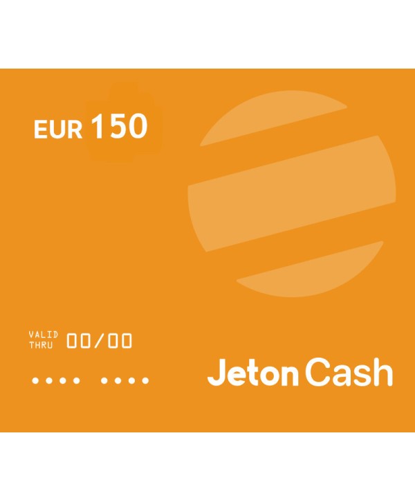 JetonCash Card €150 Key EUROPE